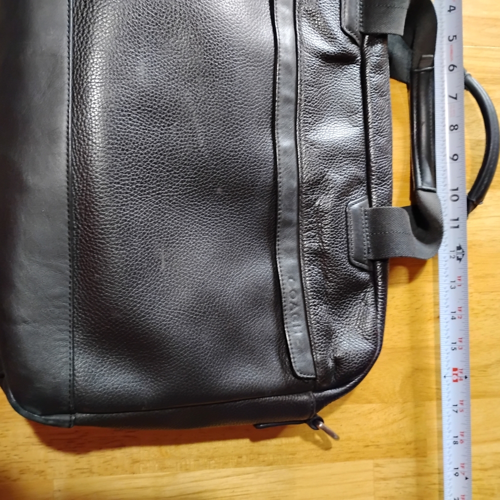 Coach Heritage Signature Small Messenger Bag - Picture 3 of 6